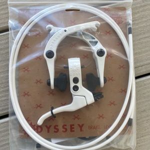 COPY - ODYSSEY BMX BIKE SPRINGFIELD BICYCLE WHITE U-BRAKE KIT PRIMO SHADOW COLO…